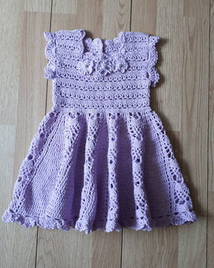 Rochita crosetata 12-18 Luni, Violet