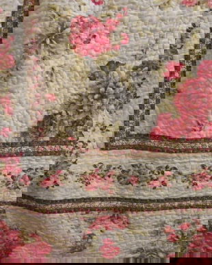 Cuvertura cu trandafiri/2 fețe