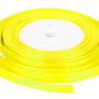 Panglica satin galbena 10 mm