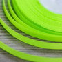 Panglica satin verde neon 6 mm