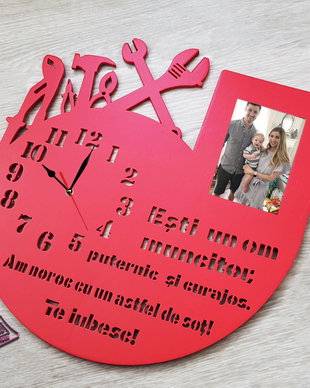 Ceas mecanic cu poza
