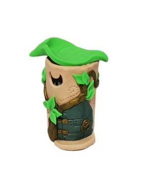 Lampa de veghe - Dreamy Golden Tree Fairy House