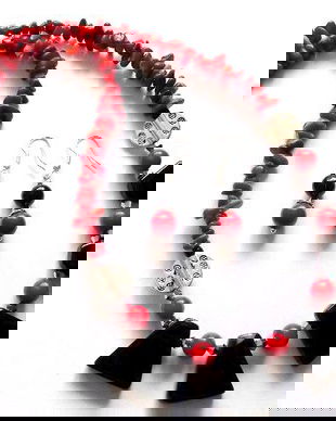 set cu coral si onix 36818