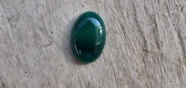 Cabochon agata verde, 30x20 mm