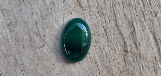 Cabochon agata verde, 30x20 mm