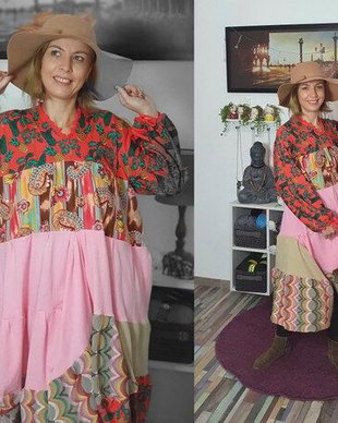 Rochie bohochic pentru povestea de noiembrie