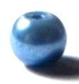 Margele sticla albastru cerneala 8 mm cal. II