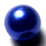 Margele sticla albastru persan 8 mm cal. II