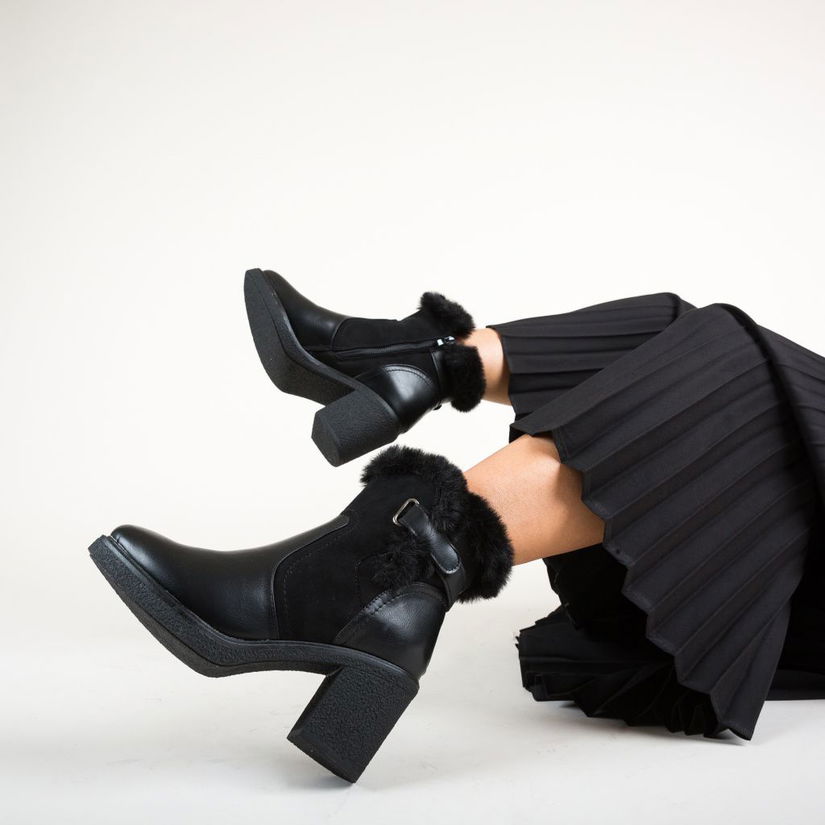 Botine Annie Negre