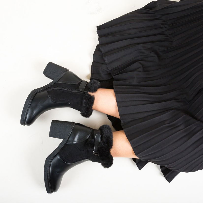Botine Annie Negre