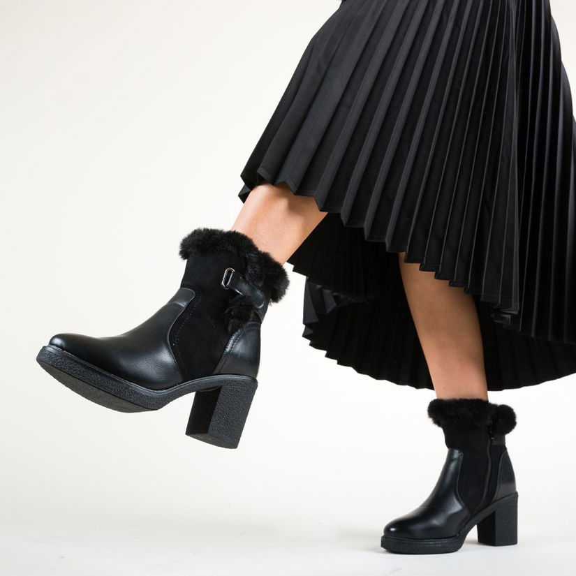 Botine Annie Negre
