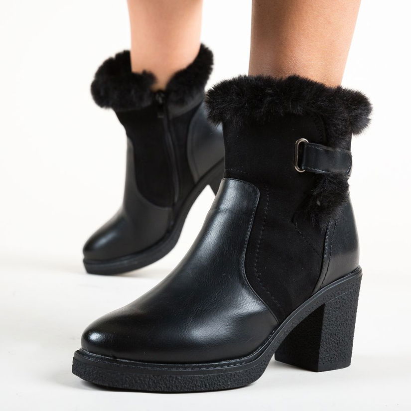 Botine Annie Negre
