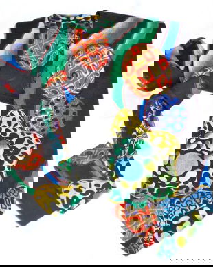 Cravata designer anii 80