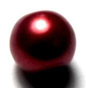 Margele sticla rosu inchis 8 mm cal. II