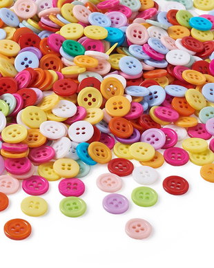 50 x Nasturi din rasina 11 mm. Nasturi rotunzi