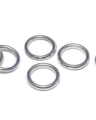 Linkuri din acril, metalizate, 12 mm