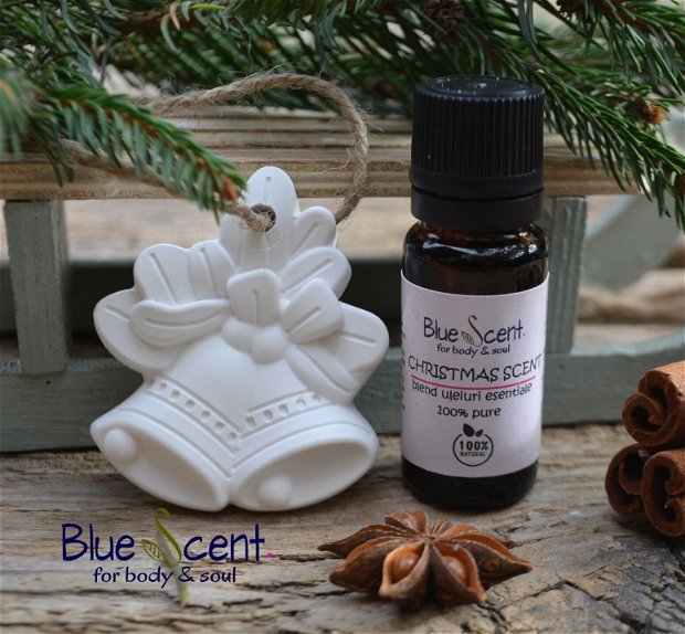 Christmas Scent-minikit difuzor de uleiuri esentiale cu  arome de Craciun-BlueScent