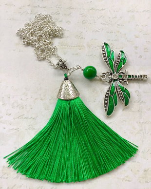 Colier "Happy Green"