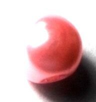 Margele sticla roz deschis pal 8 mm cal. II