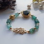 Bratara blue apatit