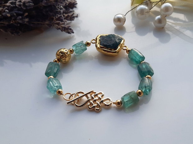 Bratara blue apatit