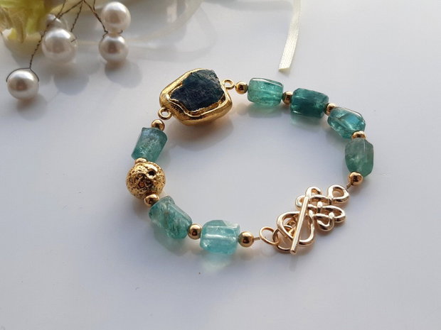 Bratara blue apatit