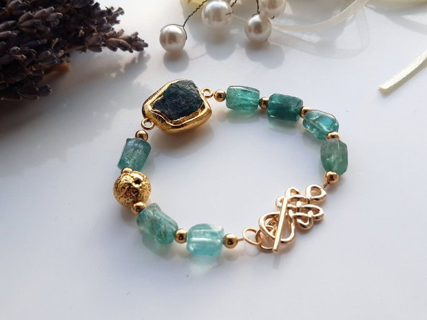 Bratara blue apatit