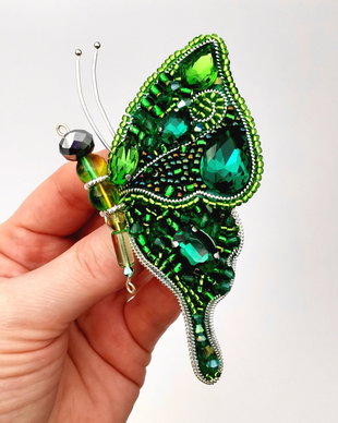 Brosa - Green Butterfly