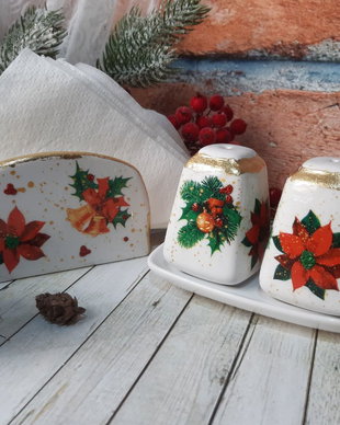 Set din ceramica pentru servitul mesei