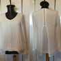 MARC AUREL BLUZA ALBA MATASE NATURALA