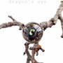 Pin/Insignă unisex cu ochi de dragon