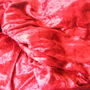 Nou-cupon catifea jerse rosu/visiniu