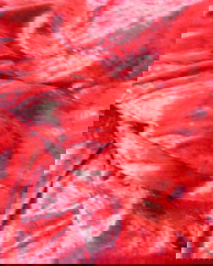 Nou-cupon catifea jerse rosu/visiniu