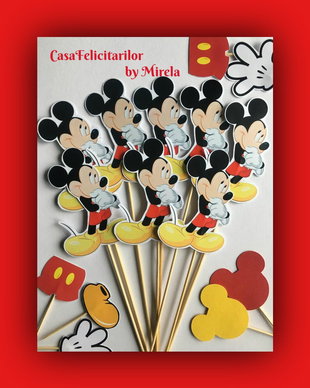 Decoratiuni botez Mickey Mouse
