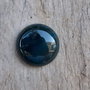 Cabochon agata indiana verde, 25 mm