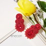 Cercei rosii pe lob, Cercei soutache