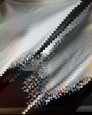 MINUNAT SAL BLEND LANA CU BRODERIE,NOU,ITALIA