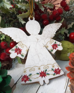 Ornament pentru bradul de Craciun - ingeras