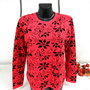 Pulover cu model floral