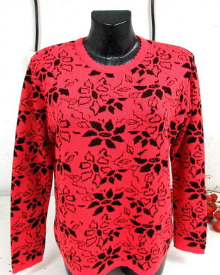 Pulover cu model floral