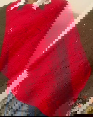 Reduceri BlackFD Poncho rosu