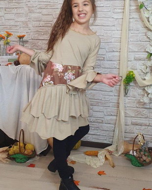 Rochie pentru o toamna zambitoare