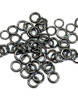 Zale negre 6 mm