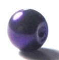 Margele sticla dark violet 6 mm cal. II
