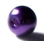 Margele sticla violet inchis 6 mm cal. II
