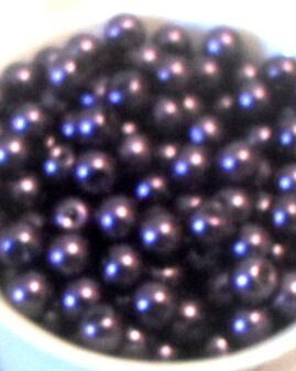Margele sticla violet inchis 6 mm cal. II
