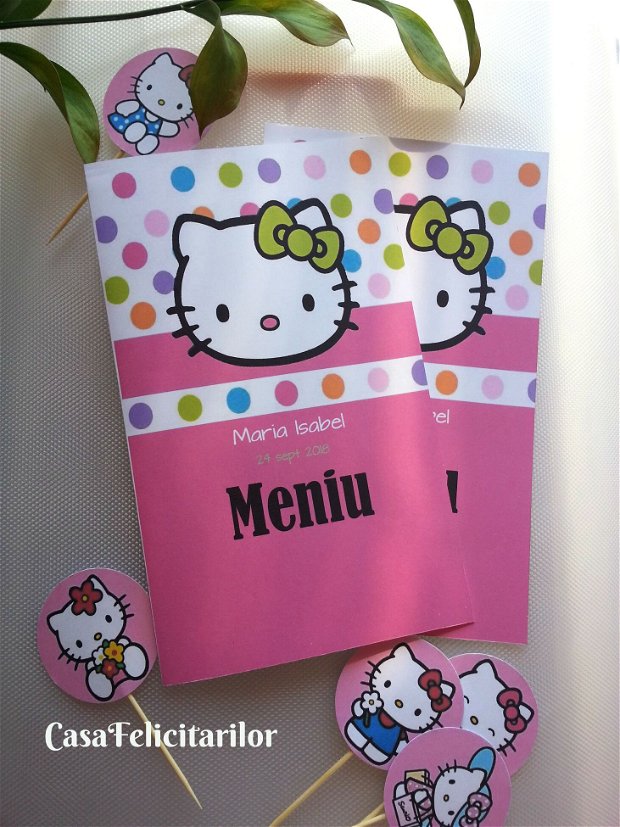 Paie decorate Hello Kitty
