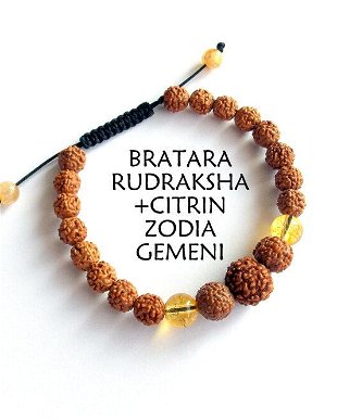 Note arc gorgeous Bratara seminte Rudraksha | Breslo
