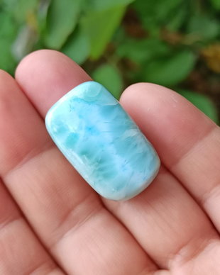 Inel din Argint 925  si larimar