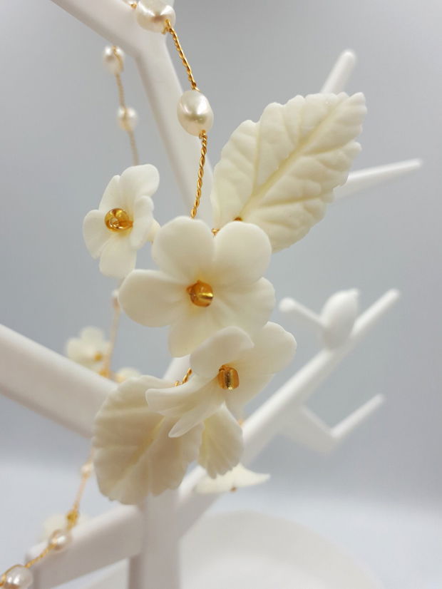 Ghirlanda / Coronita de mireasa "Spring"